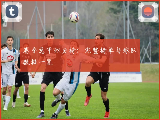 赛季意甲积分榜：完整榜单与球队数据一览